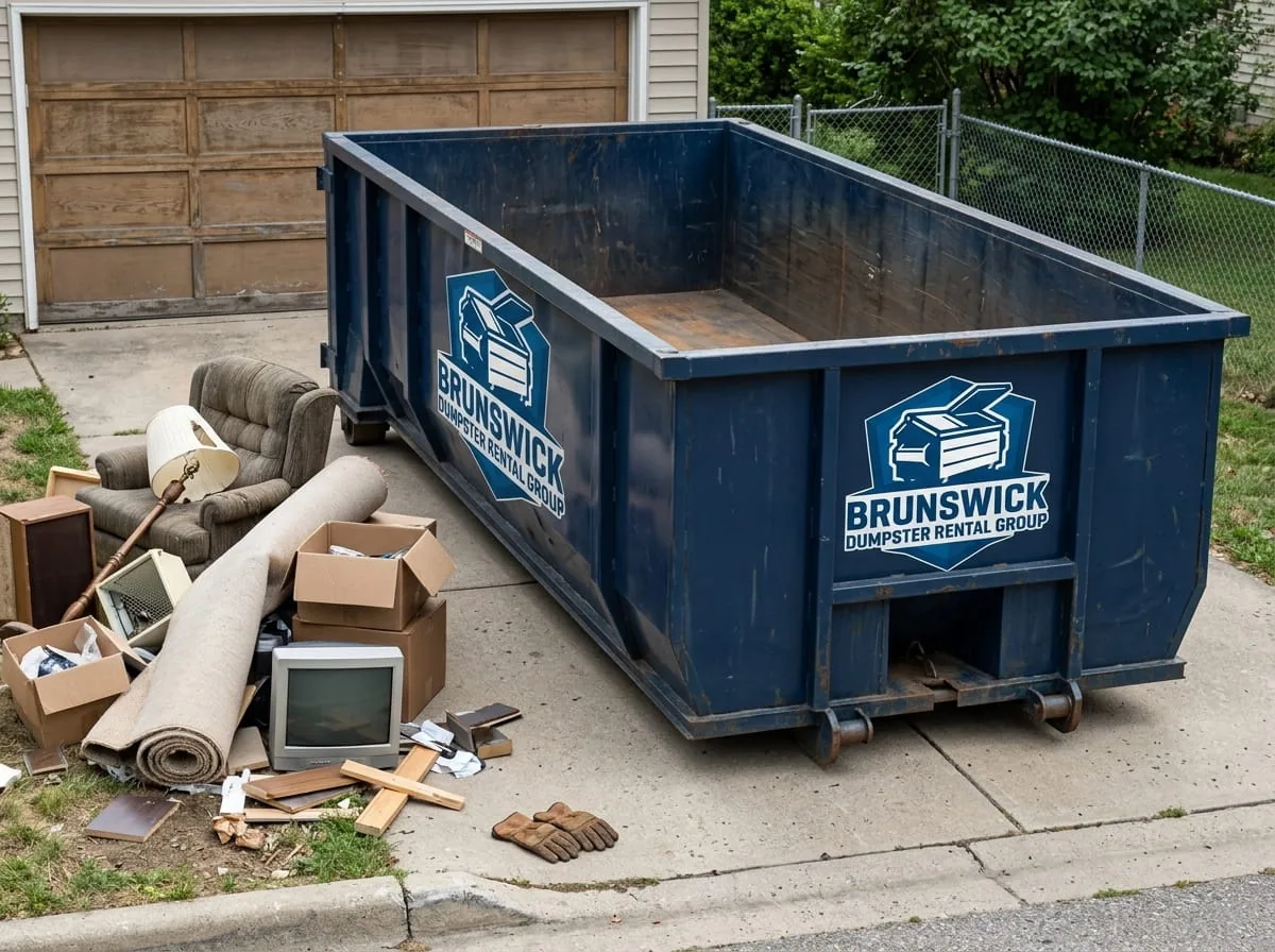 Guide to the 15 yard dumpster in Brunswick, GA